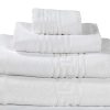 Toalla hostelería blanca 100% alg