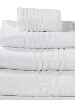 Toalla hostelería blanca 100% alg