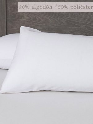 Funda de almohada 50% poliéster/50% algodón