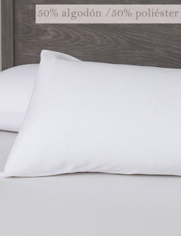 Funda de almohada 50% poliéster/50% algodón