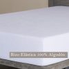 Funda de colchón de rizo elástico 100% algodón