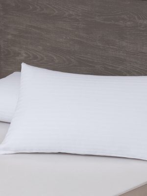 Funda de almohada de raso labrado 100% algodón