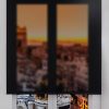 Estor Screen enrollable Negro