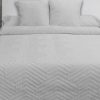 Colcha Jacquard Espiga gris