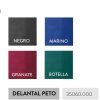 Delantal Básicp Peto Loneta Colores Disponibles