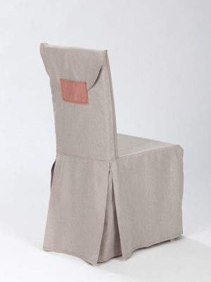 Funda de silla Roma color piedra