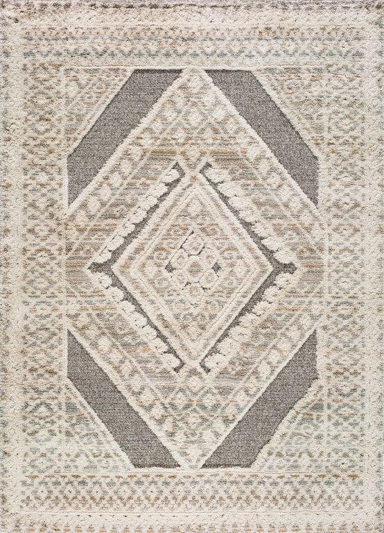 Alfombra Recibidor salón Piazza Gris frontal