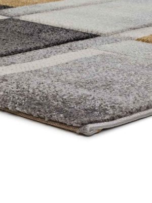Alfombra motivos geométricos Matrix detalle