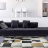 Alfombra motivos geométricos Matrix salón recibidor