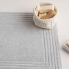 Toalla Luxe 100 Algodón peinado 750 grs/m2 gris perla