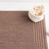 Toalla Luxe 100 Algodón peinado 750 grs/m2 marrón