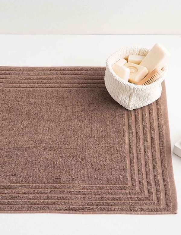 Toalla Luxe 100 Algodón peinado 750 grs/m2 marrón