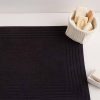 Toalla Luxe 100 Algodón peinado 750 grs/m2 negro