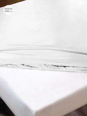 Bajera Ajustable Iris 100% Algodón Percal 200 hilos.